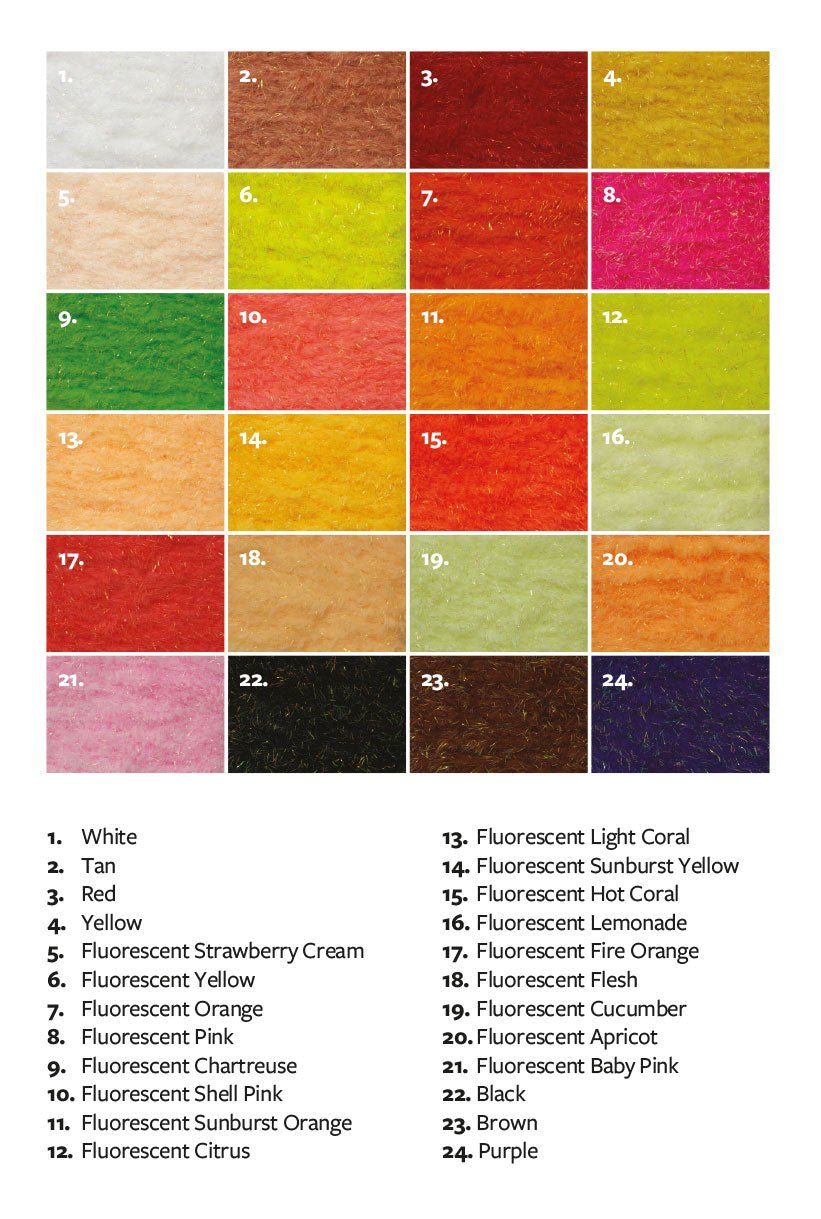 Fulling Mill Pearl EZ Egg Yarn - Chenille - Fly Fish Food