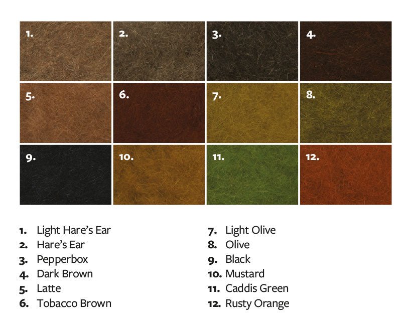 Fulling Mill ECO Warrior Dub - Dubbing - Fly Fish Food