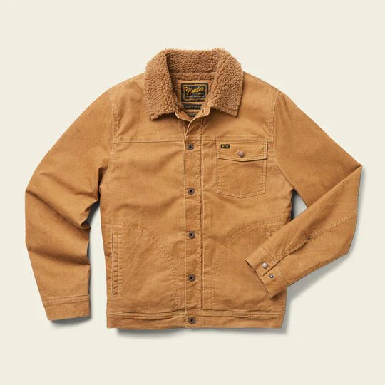 Howler Bros - Fuzzy Depot Jacket - Duck Brown Corduroy - Apparel - Fly Fish Food