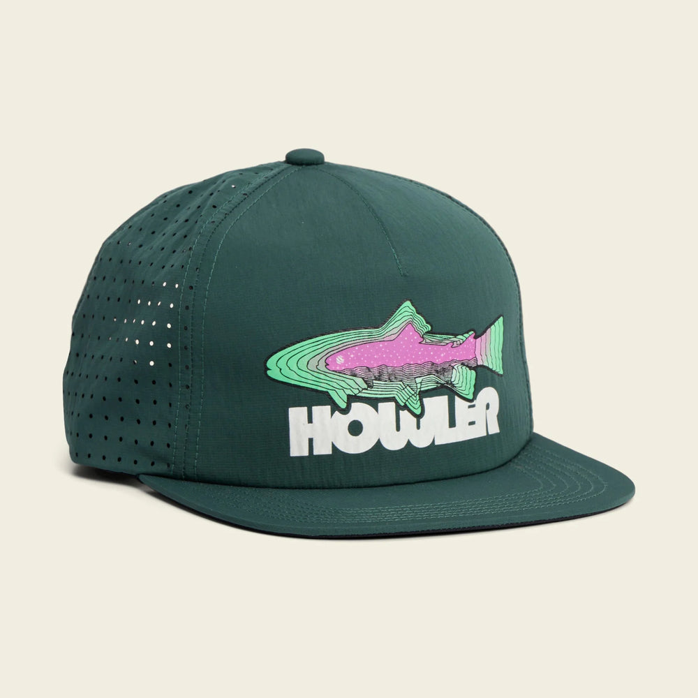 Howler Bros Aperture Tech Strapback - Trucha: Dark Teal - Hats - Fly Fish Food