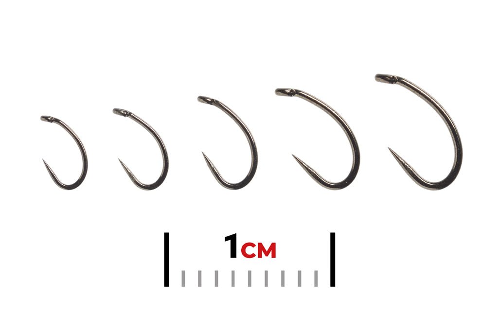 Fulling Mill 5145 Tactical Midge Black Nickel Hook - Barbless - Hooks &amp; Shanks - Fly Fish Food