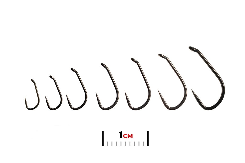 Fulling Mill 5150 Tactical Shorty Non - Reflective Black Hook - Barbless - Hooks & Shanks - Fly Fish Food