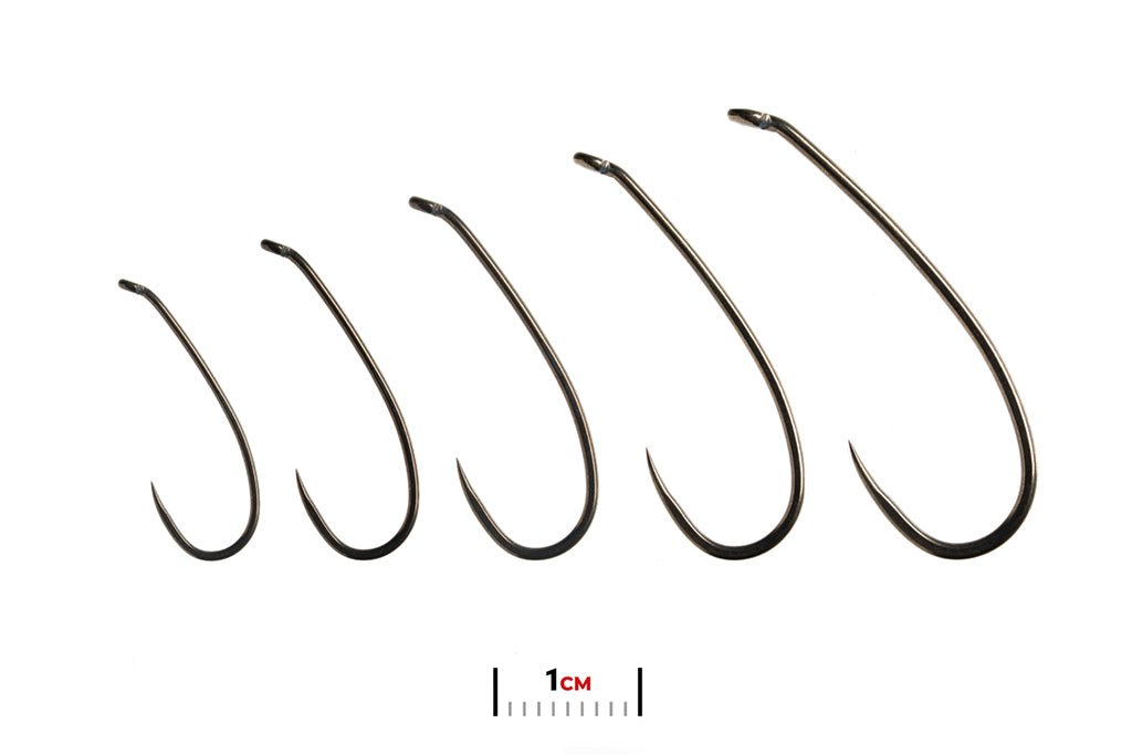 Fulling Mill 5155 Tactical Big Bug Non - Reflective Black Hook - Barbless - Hooks & Shanks - Fly Fish Food