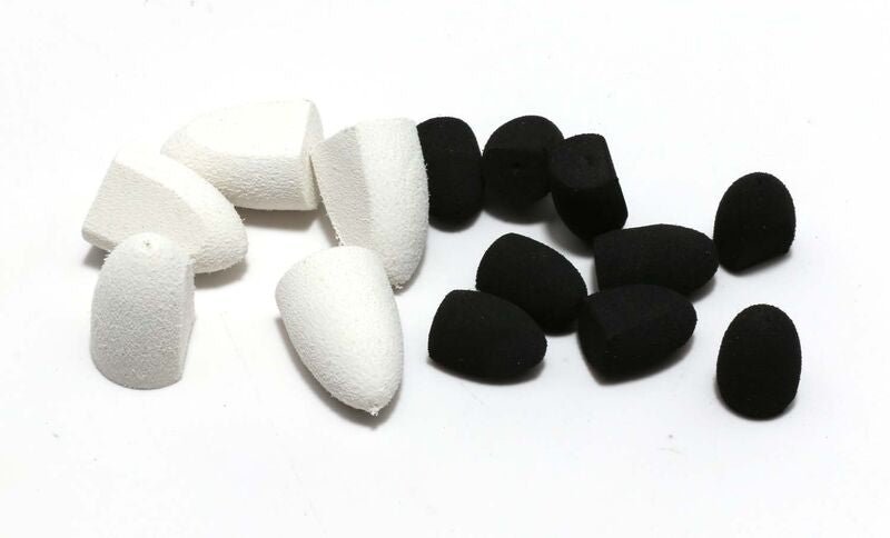 Foam Flat Face Popper Heads - Foam &amp; Bodies - Fly Fish Food