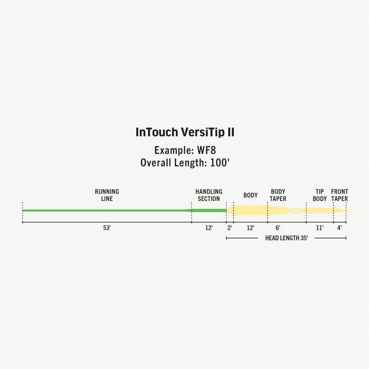 RIO InTouch Versitip ll Fly Line - Fly Lines - Fly Fish Food