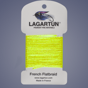 Lagartun Flatbraid - Wire , Tinsel &amp; Lead - Fly Fish Food