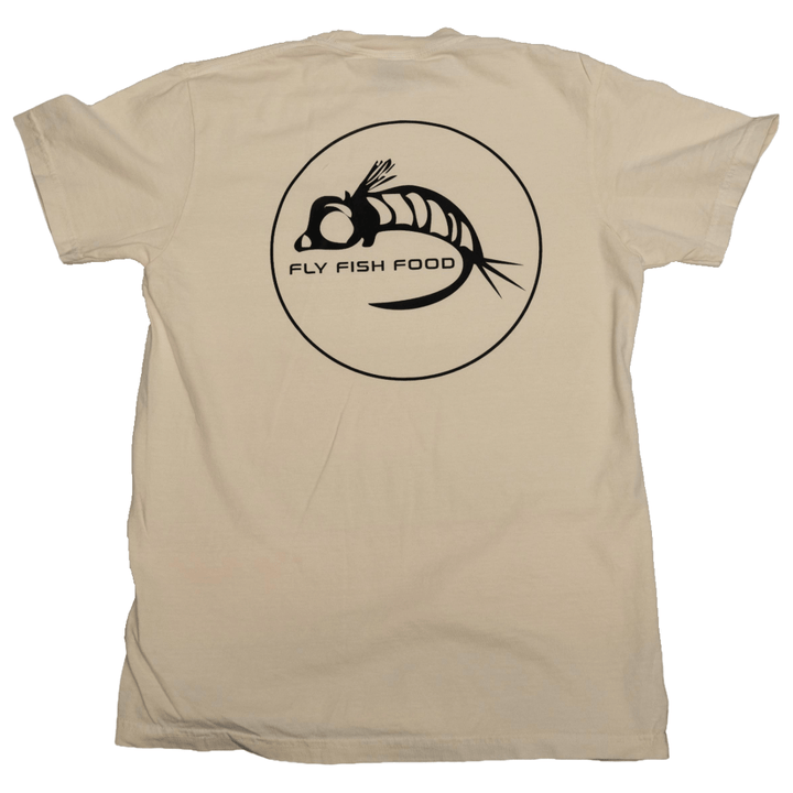 Fly Fish Food Logo Tee - Cream - Apparel - Fly Fish Food