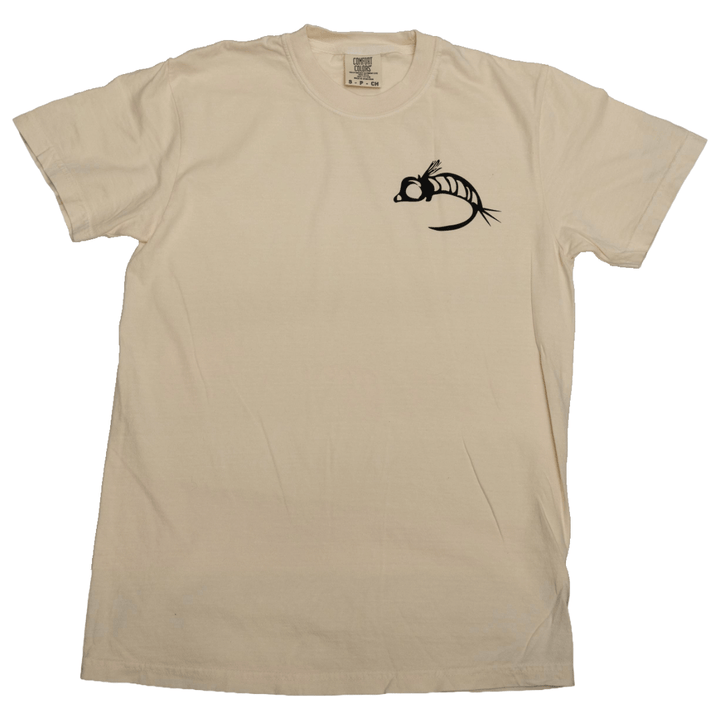 Fly Fish Food Logo Tee - Cream - Apparel - Fly Fish Food
