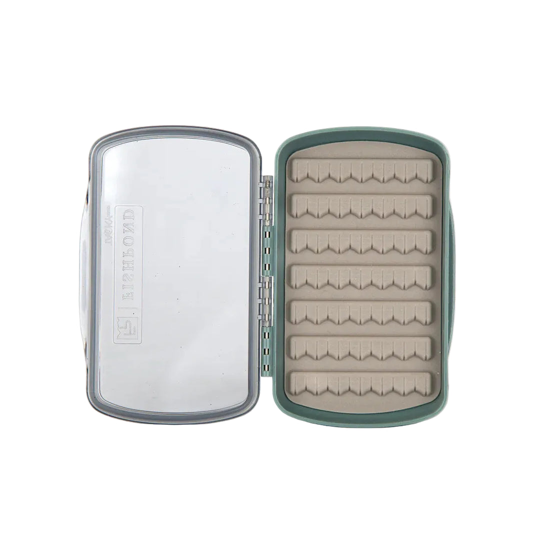 Tacky Pescador Fly Box - Small - LowPro - Clear - Smoke Grey
