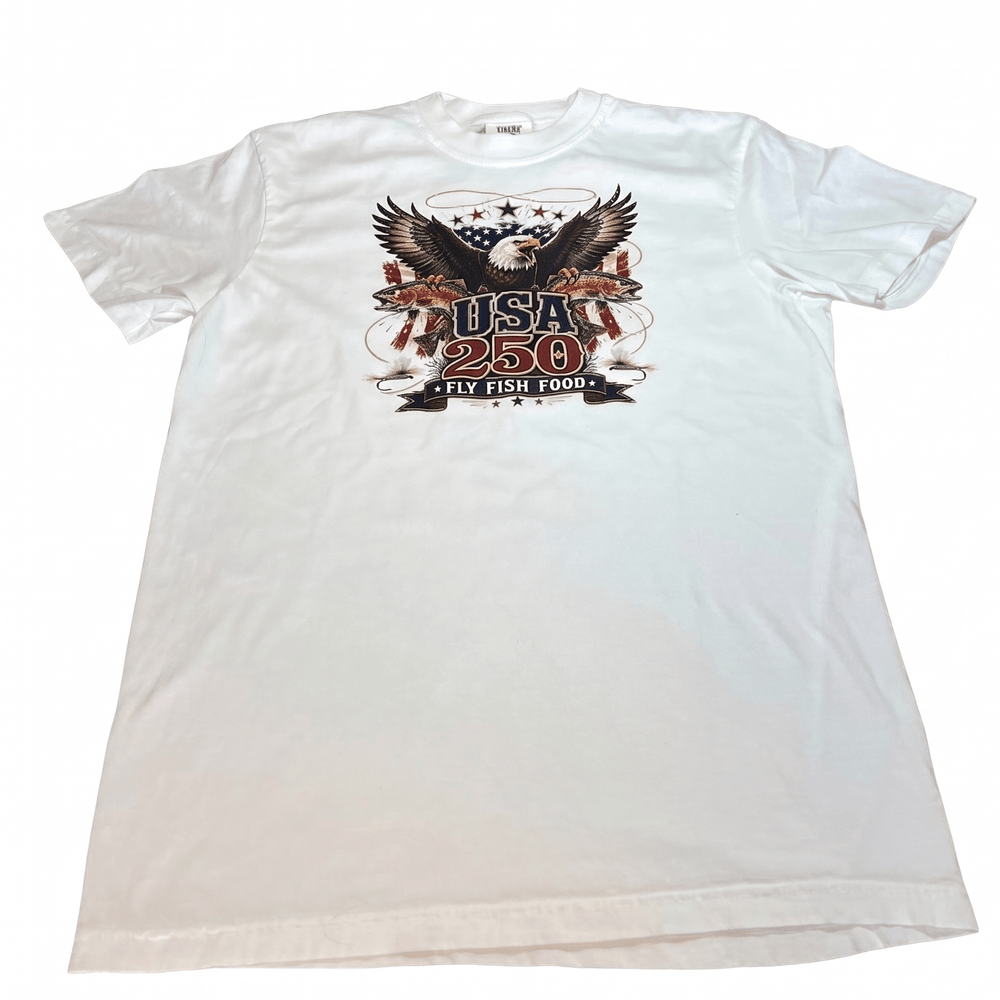 Fly Fish Food USA 250 Eagle T-Shirt - Apparel - Fly Fish Food