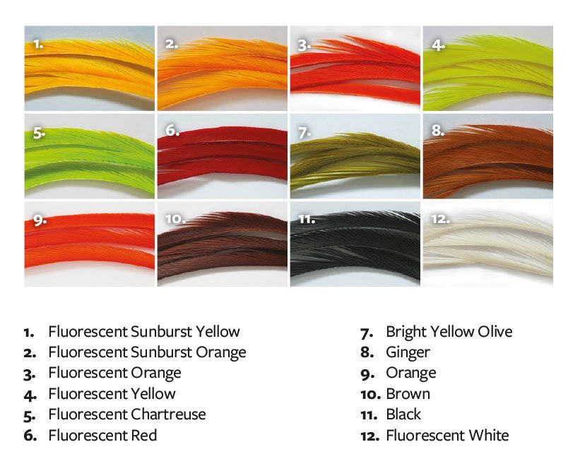 Fulling Mill Premium Selected Goose Biots - Feathers &amp; Marabou - Fly Fish Food