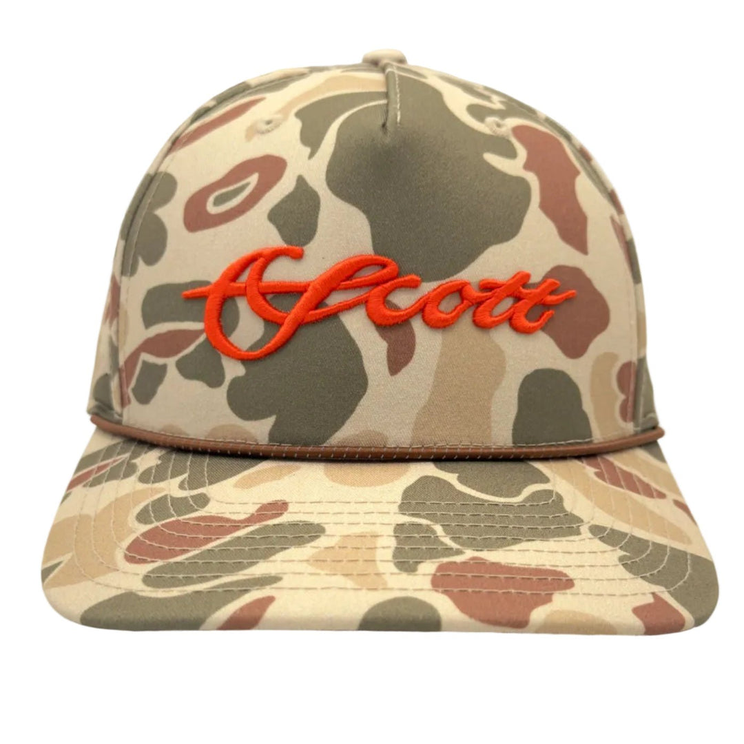 Scott - Harvest Duck Camo - Trucker Hat - Hats - Fly Fish Food