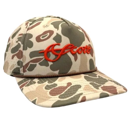 Scott - Harvest Duck Camo - Trucker Hat - Hats - Fly Fish Food