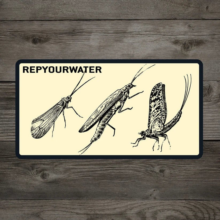 Rep Your Water - The Hatch Sticker - Stickers - Fly Fish Food