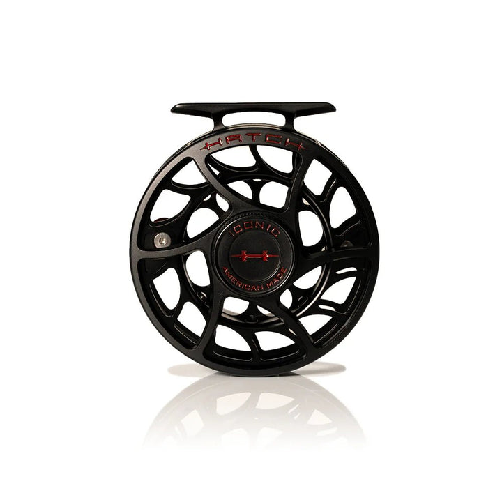 Hatch - Iconic Fly Reel - 2025 Custom Black Widow - Reels - Fly Fish Food