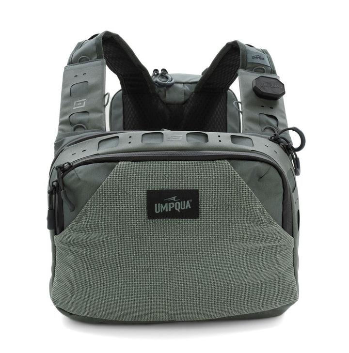 Umpqua Swiftlink Overlook Chest Pack - Sage - Packs &amp; Bags - Fly Fish Food