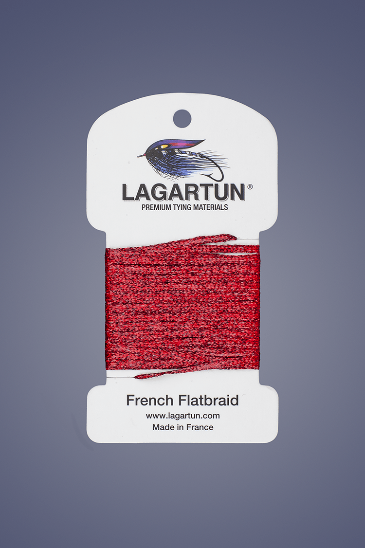 Lagartun Flatbraid - Wire , Tinsel &amp; Lead - Fly Fish Food
