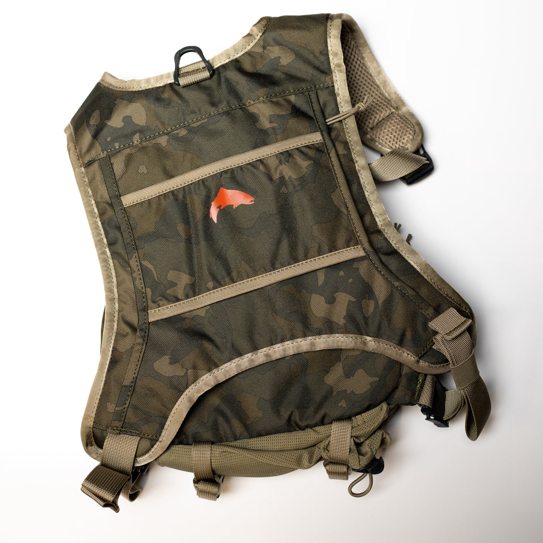 Tributary Hybrid Chest Pack - Regiment Camo Olive Drab - Packs &amp; Bags - Fly Fish Food