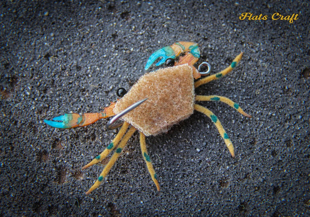 Flats Craft - The Split Crab - Misc. Synthetics - Fly Fish Food