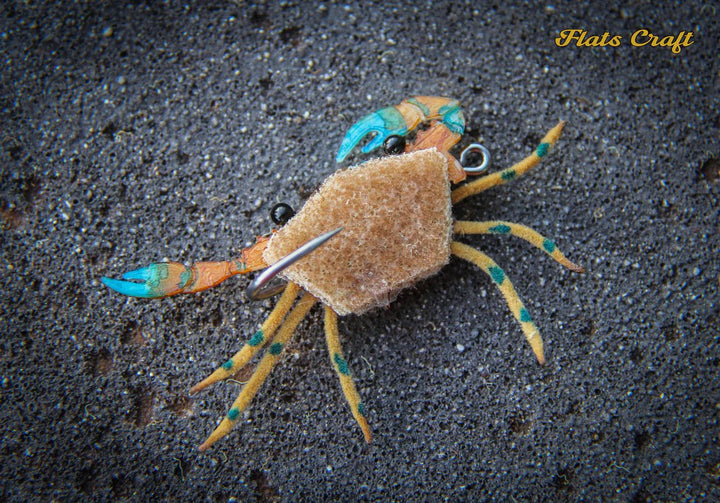 Flats Craft - The Split Crab - Misc. Synthetics - Fly Fish Food