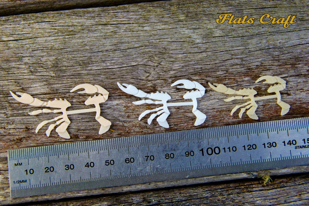 Flats Craft - The Split Crab - Misc. Synthetics - Fly Fish Food