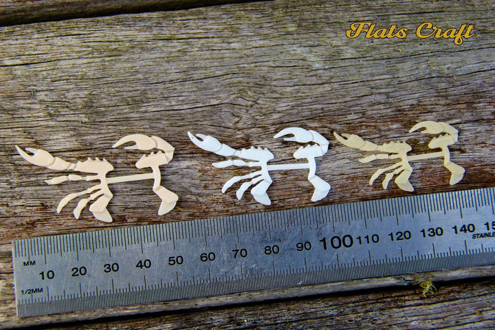 Flats Craft - The Split Crab - Misc. Synthetics - Fly Fish Food