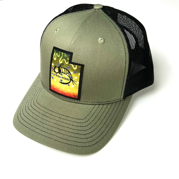 Fly Fish Food Hat - Utah Logo - Hats - Fly Fish Food