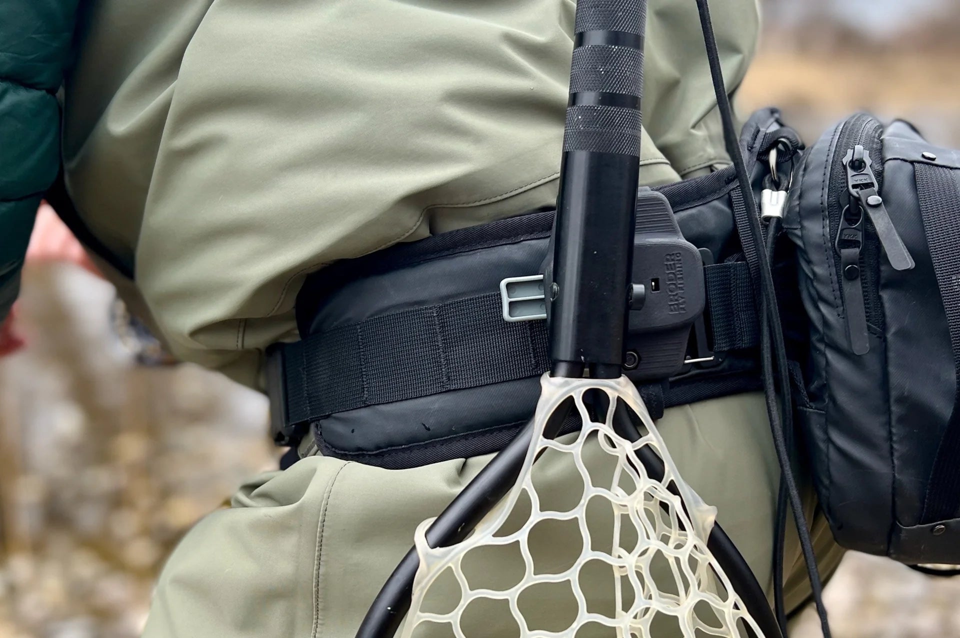 Broder Net Clip - On Water Accessories - Fly Fish Food