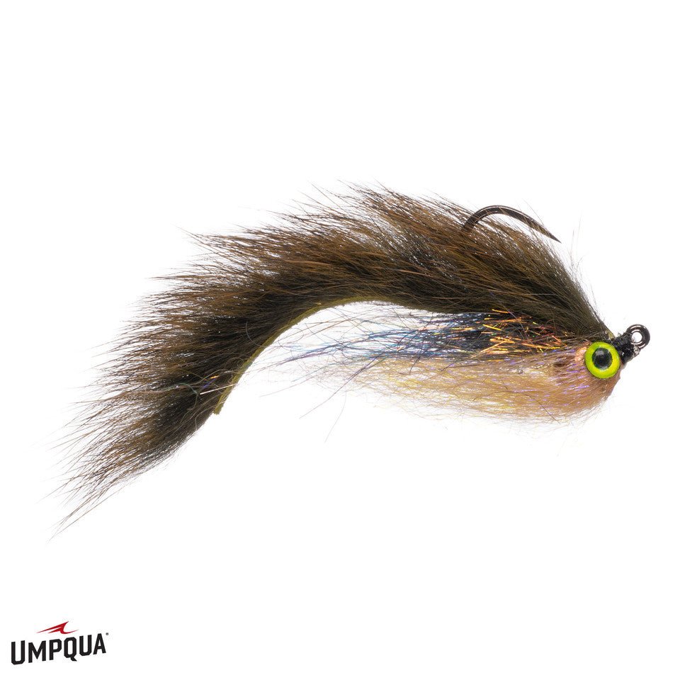 Jigged Micro Meat - Olive - Flies - Fly Fish Food