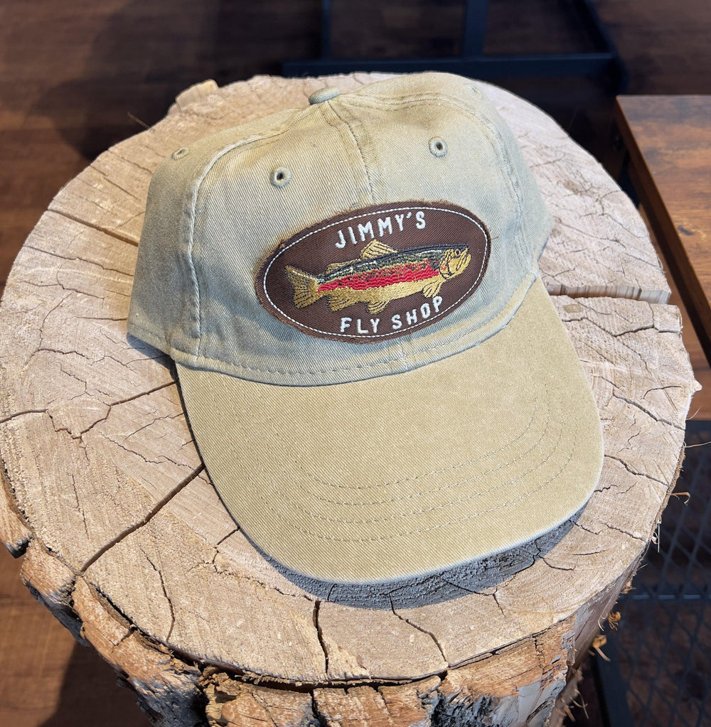 Jimmy's Fly Shop Hat - Trout Logo - Apparel - Fly Fish Food