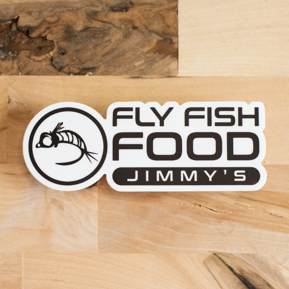 Fly Fish Food Jimmy’s Sticker - Stickers - Fly Fish Food