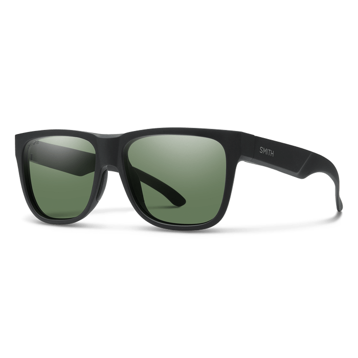 Smith Lowdown 2 - Matte Black + ChromaPop Polarized Gray Green Lens - Sunglasses - Fly Fish Food