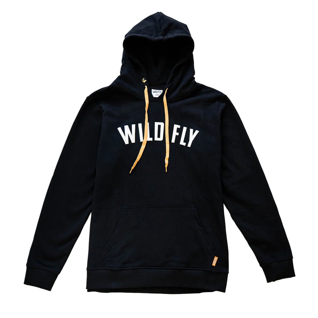 Wild Fly - Legacy Hoodie - Black - Apparel - Fly Fish Food