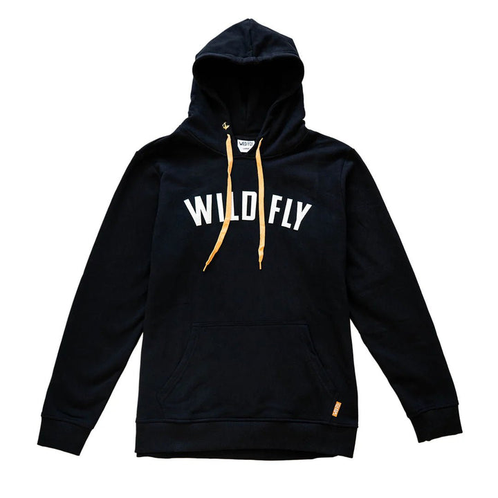Wild Fly - Legacy Hoodie - Black - Apparel - Fly Fish Food