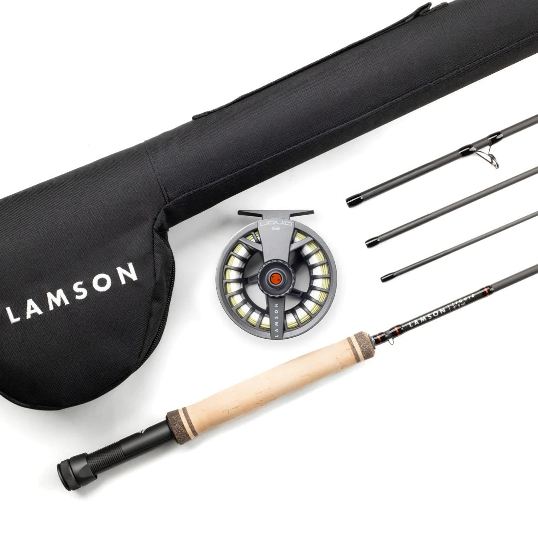 Lamson - Liquid Outfit W/ Fly Line, Leader and Backing - Rods - Fly Fish Food