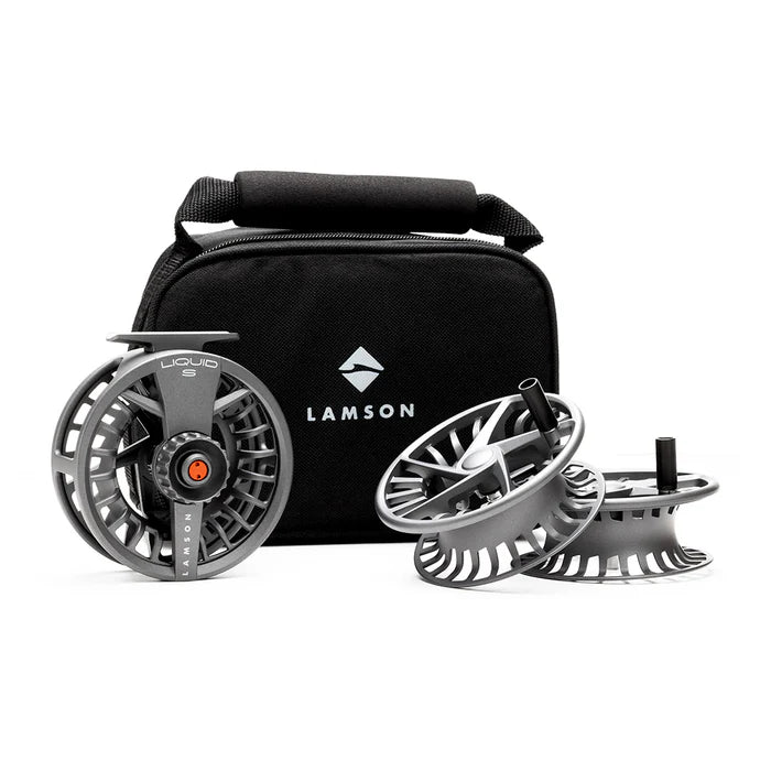 Lamson - Liquid S HD 3 - Pack Smoke - Reels - Fly Fish Food