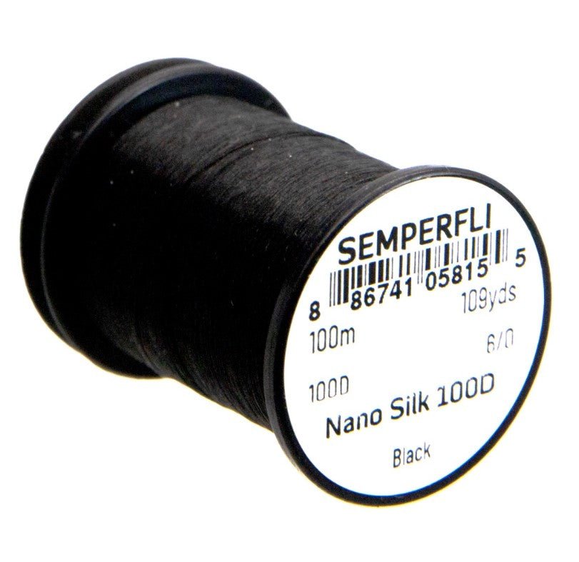 SemperFli Nano Silk Ultra Fine 100D 6/0 - Thread - Fly Fish Food
