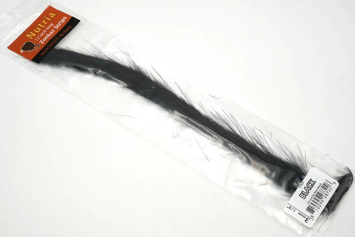 Moonlit Nutria Zonkers 3mm 1/8" - Hair &amp; Fur - Fly Fish Food