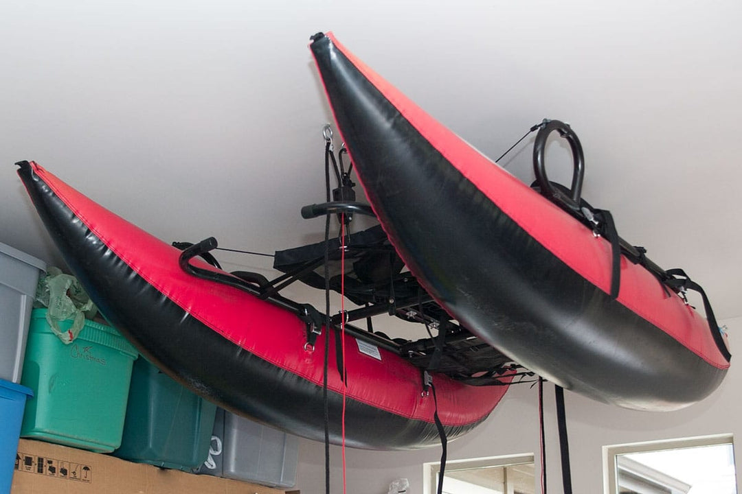 Pontoon Lift Storage System - Float Tubes &amp; Accessories - Fly Fish Food