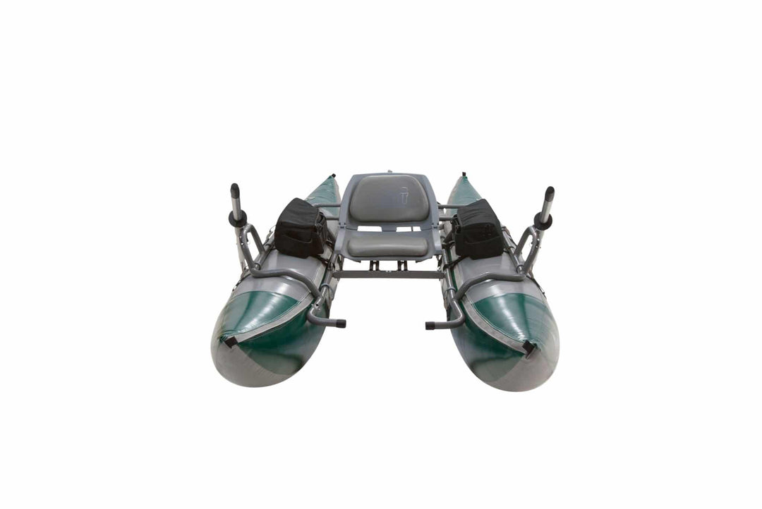 PAC 1000 - Pontoon Boat - Green/Gray - Float Tubes &amp; Accessories - Fly Fish Food