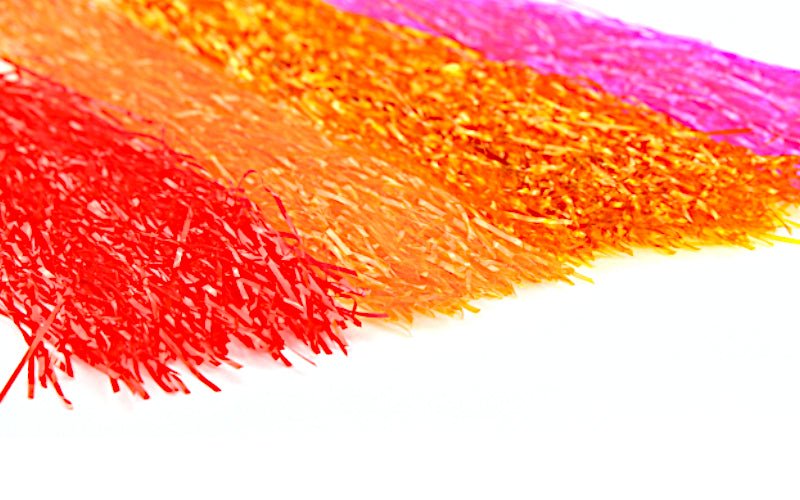 Textreme Buzzer Wrap - Synthetic Fibers & Flash - Fly Fish Food