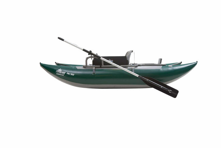 PAC 900 - Pontoon Boat - Green/Gray - Float Tubes &amp; Accessories - Fly Fish Food