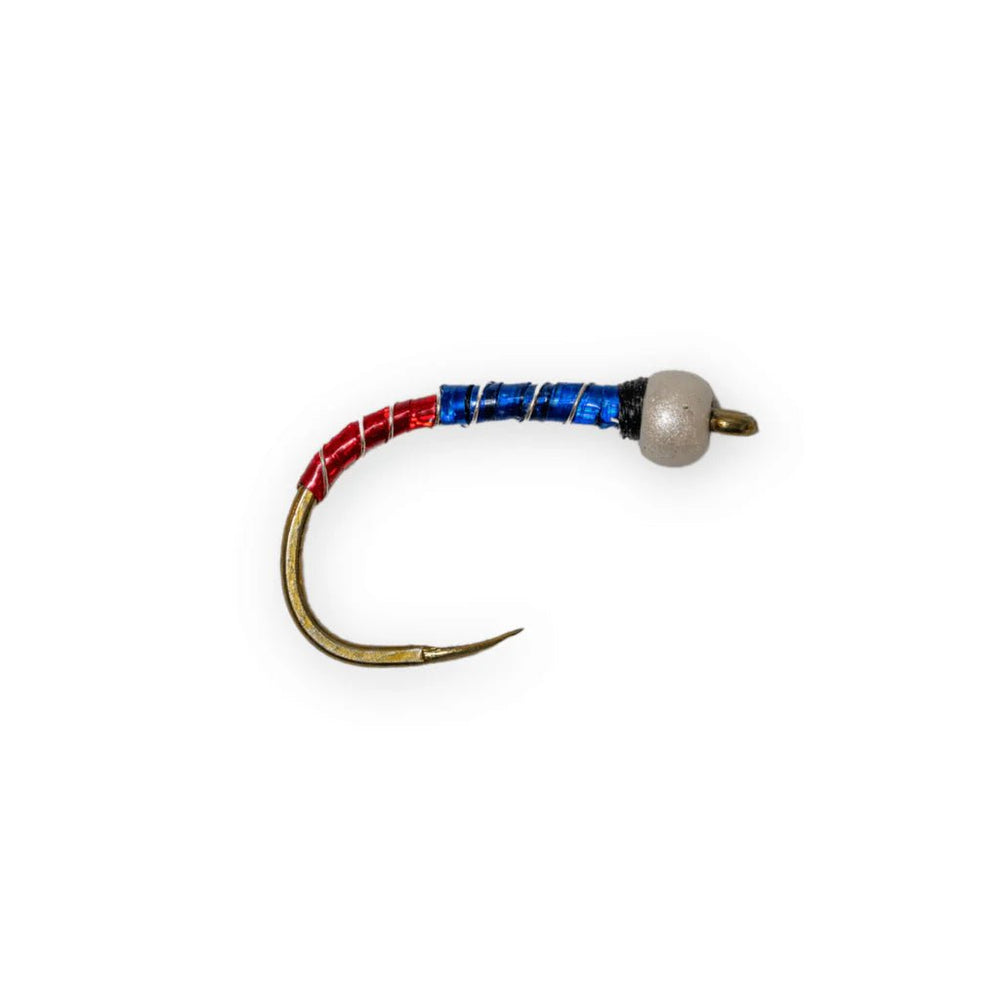 Patriot Midge - Red/White/Blue - Flies - Fly Fish Food