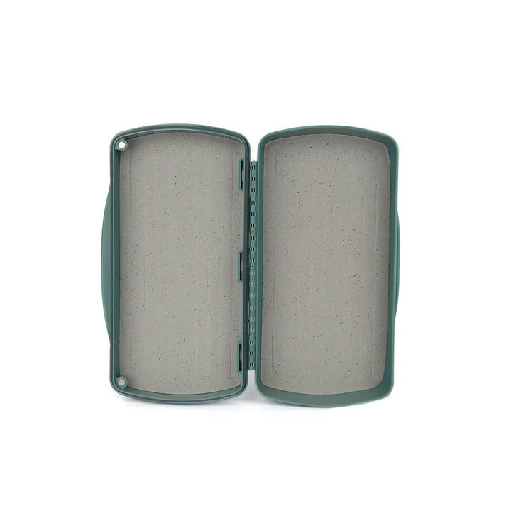 Tacky Pescador Fly Box - Large - Dynamic Foam - Smoke Grey - Fly Boxes - Fly Fish Food