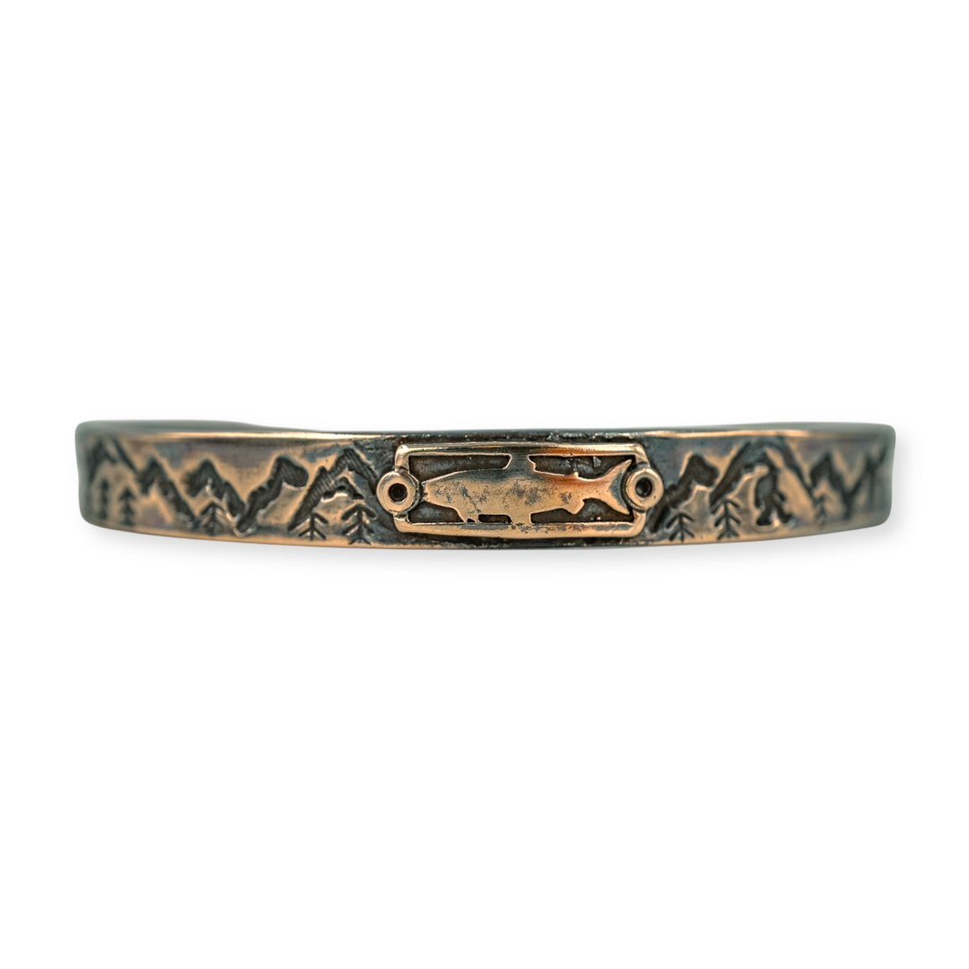 Sight Line Provisions - Bronze Cuff - Trout Squatch