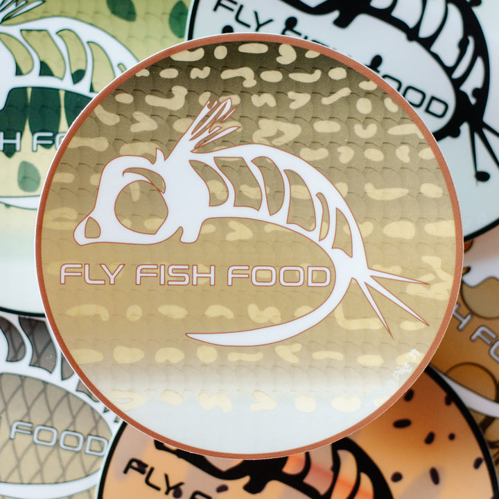 Fly Fish Food Sticker - Northern Pike (4") - Stickers - Fly Fish Food