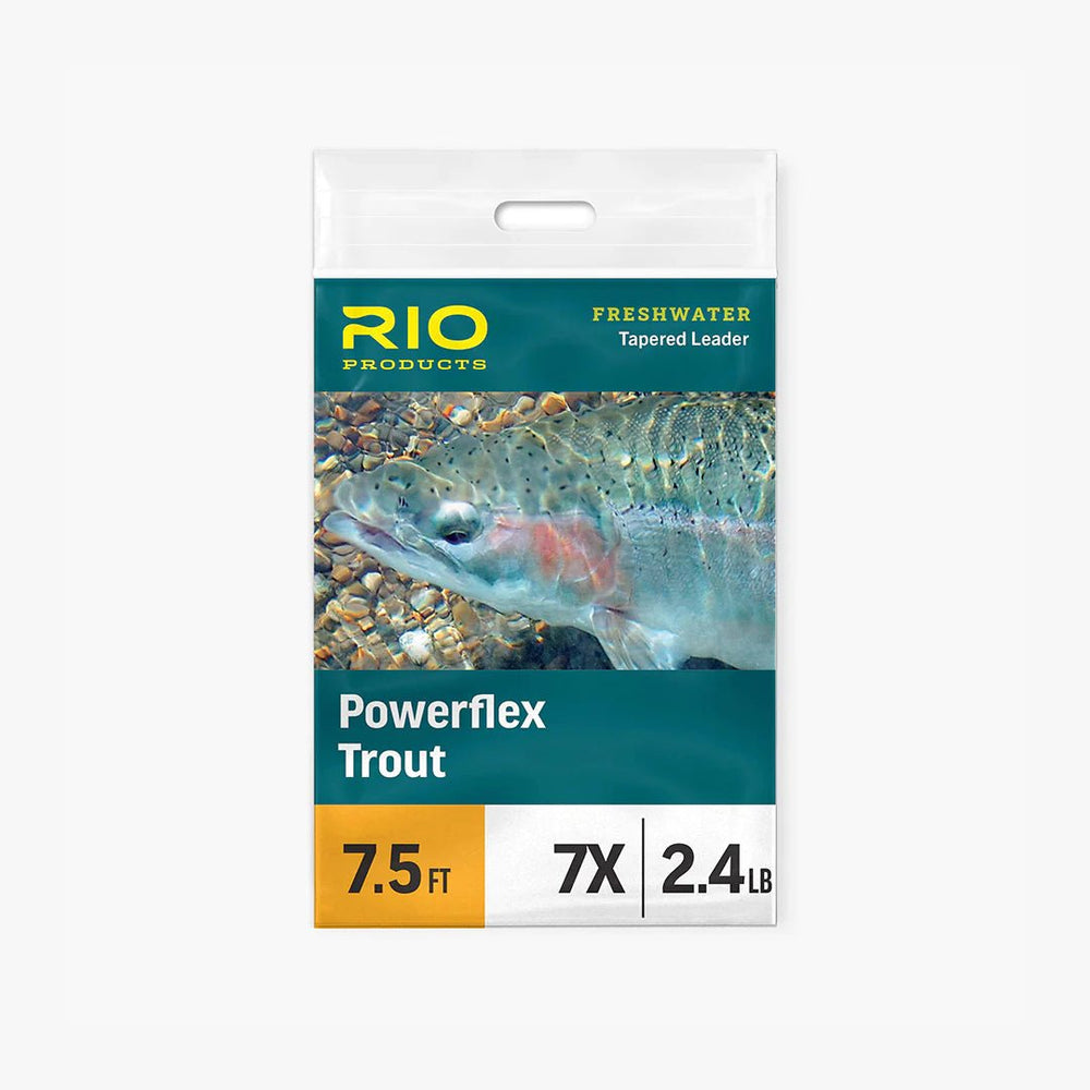 RIO Powerflex Trout Tapered Leader - Tippet, Leader & Accessories - Fly Fish Food