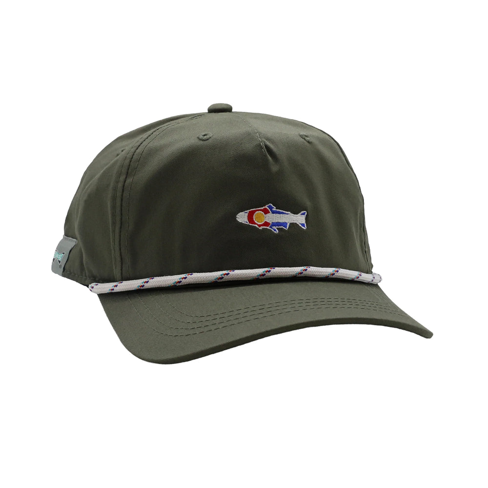 RepYourWater - Colorado Flag Unstructured 5 Panel Hat - Hats - Fly Fish Food