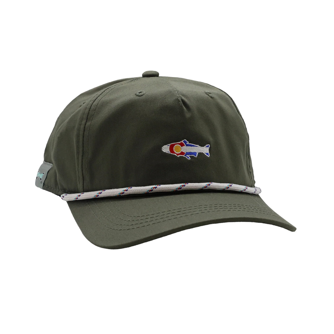 RepYourWater - Colorado Flag Unstructured 5 Panel Hat - Hats - Fly Fish Food