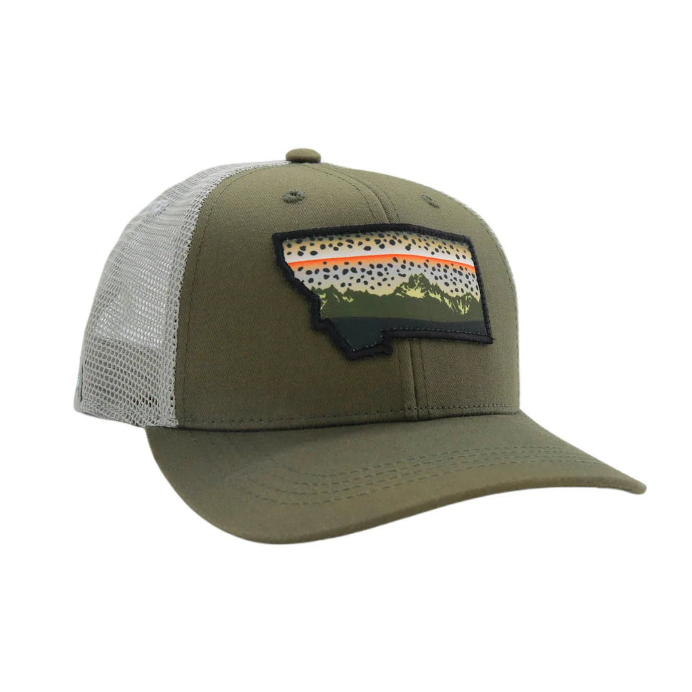 RepYourWater - Wild Montana Rainbow Standard Fit Hat - Hats - Fly Fish Food